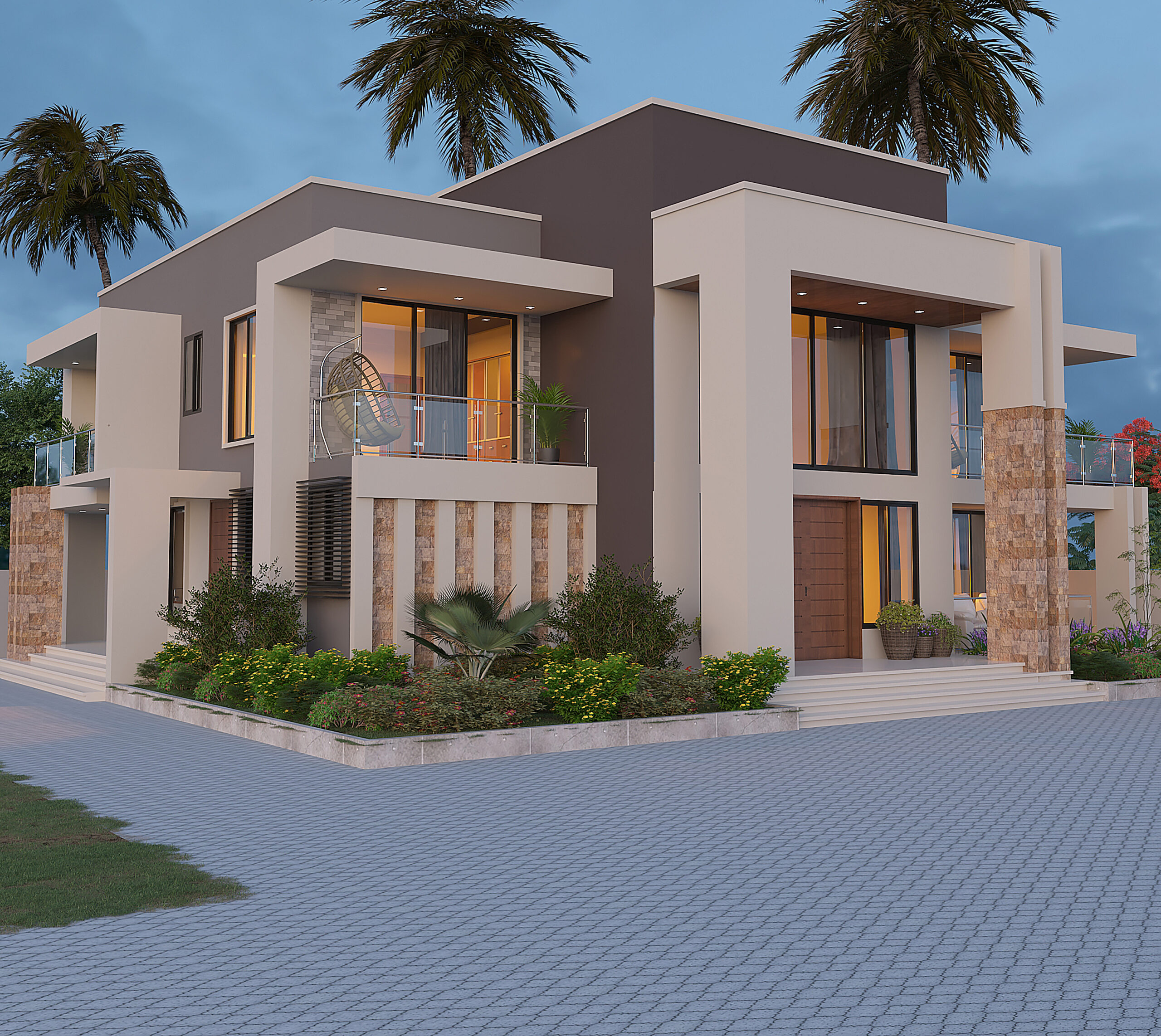 G+1 FOUR BEDROOM RESIDENTIAL BUILDING 2